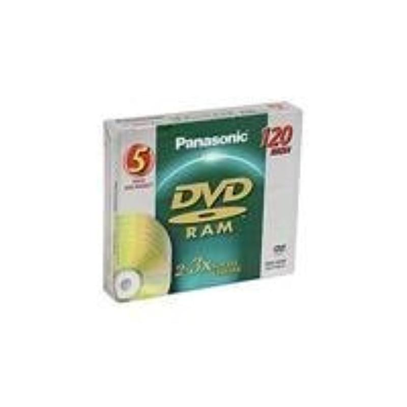 DVD-RAM Panasonic LM-AF120LU5 4,7 GB 120 min de armazenamento